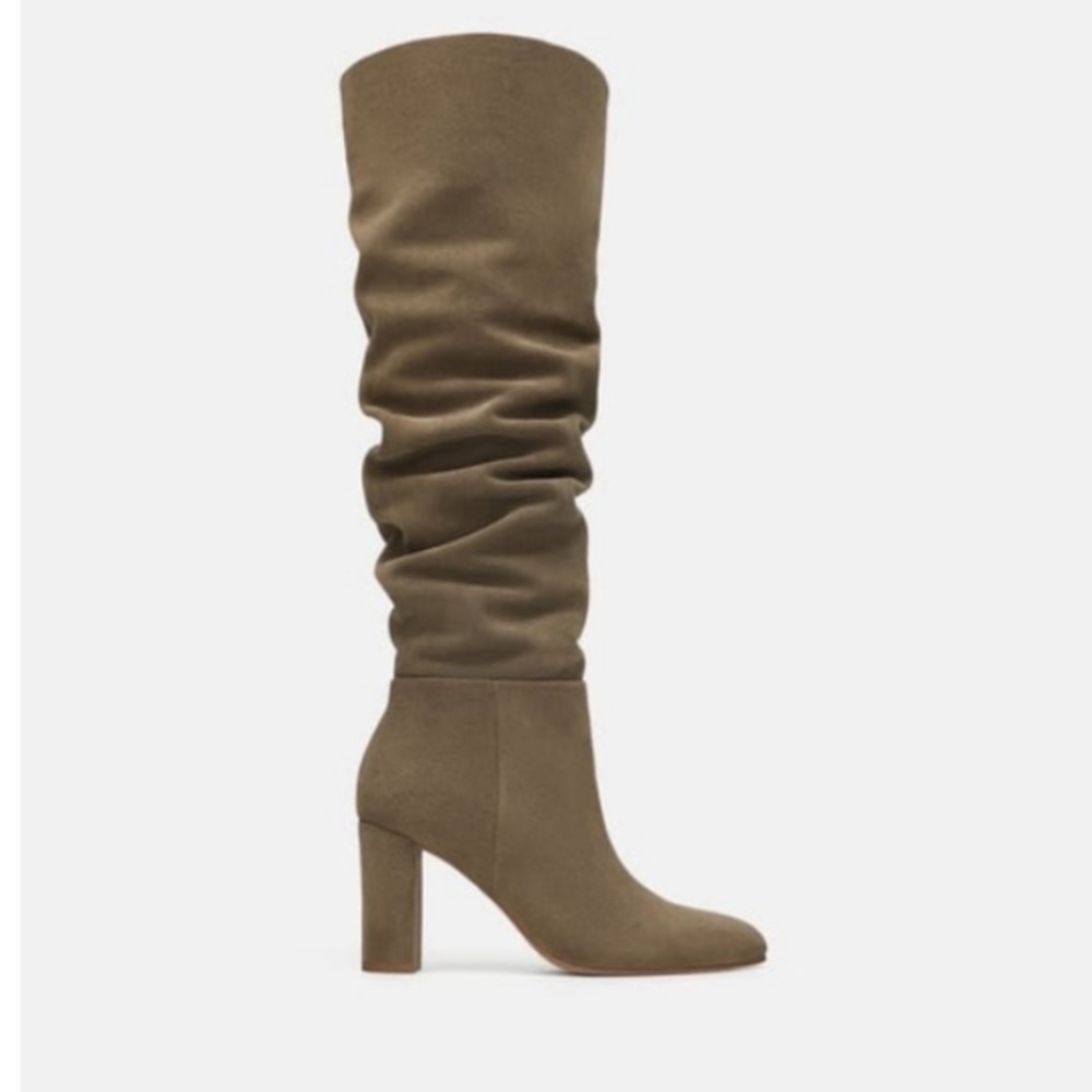 ZARA over the knee boot